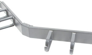 LogiLink Panneau guide-câbles 19", 1 U, courbé, gris clair