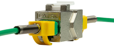 LogiLink Connecteur Keystone Cat.6A, classe EA, blindé