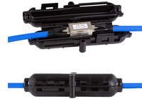 LogiLink Boîtier d'extérieur pour raccordement réseau, noir