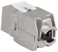 LogiLink Connecteur Keystone cat.6A, classe EA, blindé
