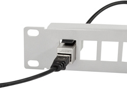 LogiLink Connecteur Keystone Cat.5e, classe D, blindé