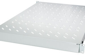 LogiLink 19" Fachboden, 1 HE, verstellbar, (T)570 mm, grau