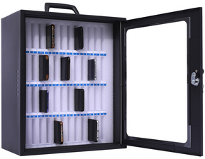 pavo Armoire pour smartphones, pour 48 smartphones, gris