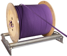 LogiLink Dérouleur de tourets de câble, en acier galvanisé
