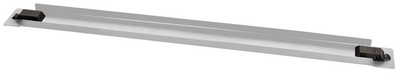 LogiLink Panneau plein 19", 1 U, en métal, noir (RAL9005)