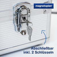 magnetoplan Mallette de présentation "compact", équipé