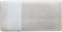 NT Cutter Lame de rechange BA-1400, largeur: 9 mm, argent