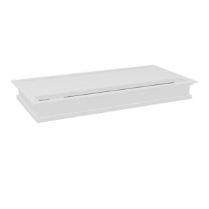 Trappe sans nourrices L. 240 x P. 120 mm avec soft closing blanc