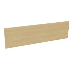 Voile de fond L. 110 cm épaisseur 19mm mélamine Chêne naturel pour plateau L. 140 cm