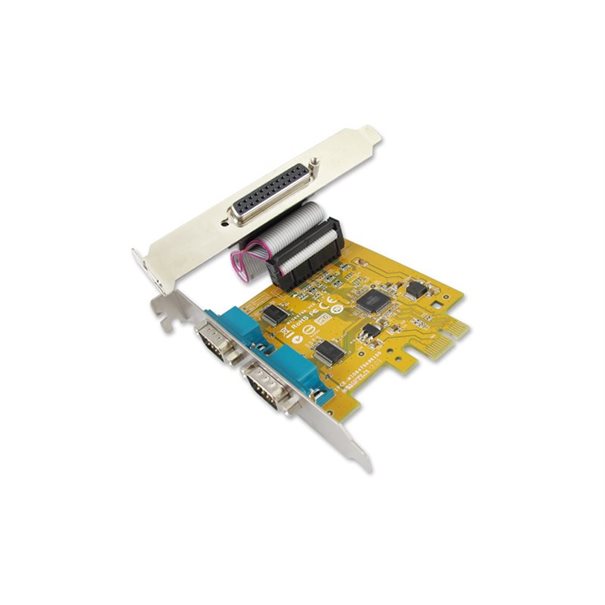 IO Sunix PCIe 2x Seriell / 1x Parallel MIO6479A