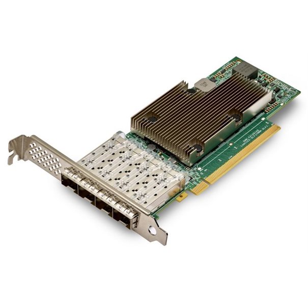 BC 10/25 GbE 4-port SFP+/SFP28 Server Adapter NetXtreme P425G (4x SFP+/SFP28) bulk incl. full height and low profile bracket